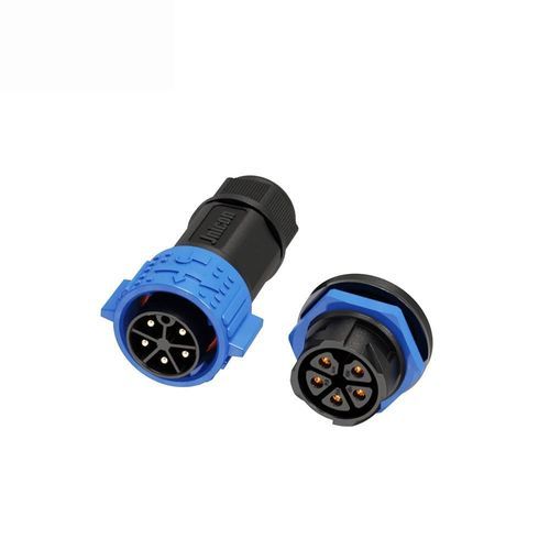 Conector de alimentación eléctrica - Shenzhen Jnicon Technology Co., Ltd. - de cable a cable / push-to-lock / M25
