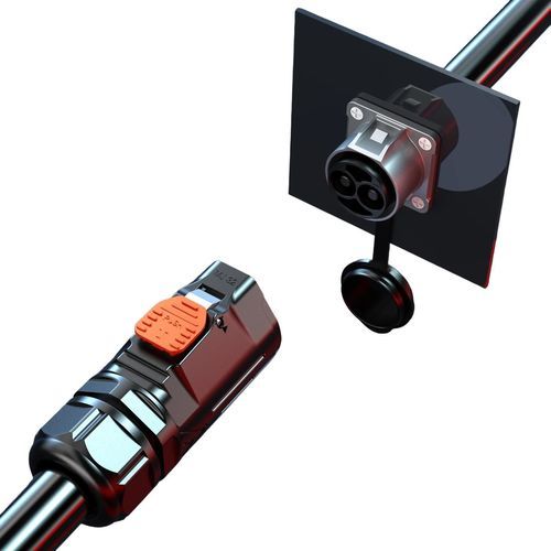 Conector de alimentación eléctrica - Shenzhen Jnicon Technology Co., Ltd. - de cable a cable / circular / de bloqueo