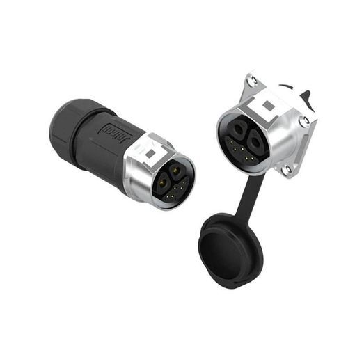 Conector híbrido - Shenzhen Jnicon Technology Co., Ltd. - de cable a cable / bloqueable mediante clip / de corriente fuerte