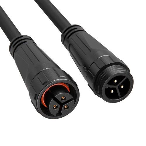 Conector de alimentación eléctrica - Shenzhen Jnicon Technology Co., Ltd. - de cable a cable / circular / de tornillo