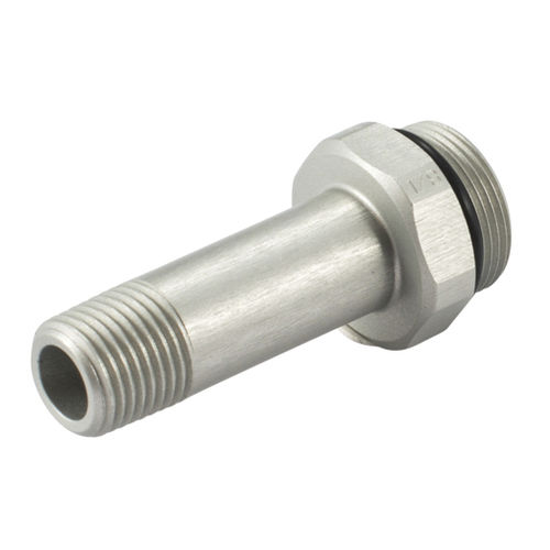 Racor hidráulico - GA-R1/8"-L, GA-M8-L - Piranha Clamp GmbH - roscado / para refrigerante