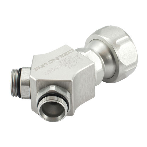 Racor hidráulico - Y-1-2-22 - Piranha Clamp GmbH - roscado / en Y