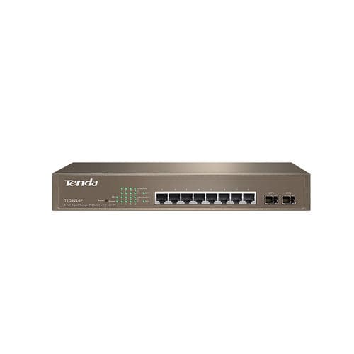 Conmutador Ethernet administrable - TEG3210P - Shenzhen Tenda Technology Co.,Ltd. - 8 puertos / gigabit / con enlace inalámbrico