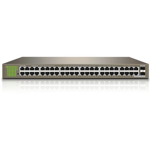 Conmutador Ethernet no administrable - TEG1050F - Shenzhen Tenda Technology Co.,Ltd. - 48 puertos / Gigabit Ethernet / rack de 19"
