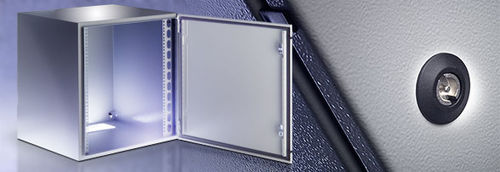 Caja de pared - TECNOSTEEL - rectangular / de acero / de exterior