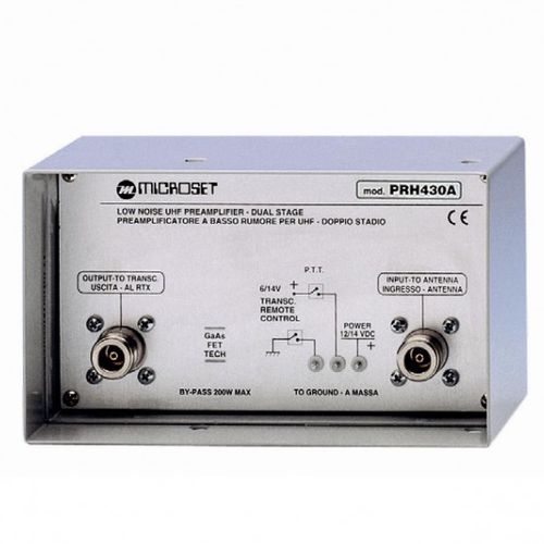 Preamplificador de señal - PR 430A - Microset - analógico
