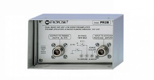 Preamplificador de señal - PR 2B - Microset - analógico / ancho de banda