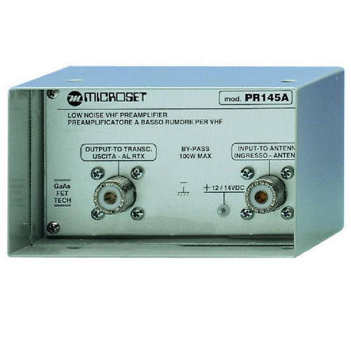 Preamplificador de señal - PR 145A - Microset - analógico / ancho de banda