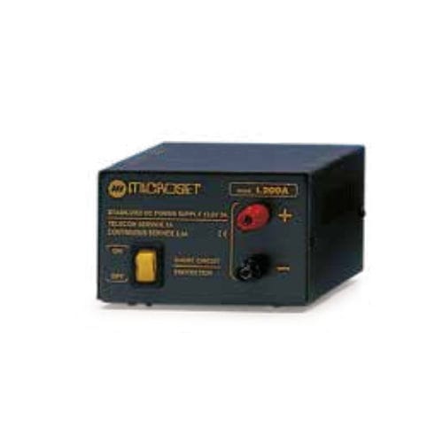 Alimentación eléctrica de mesa - L 200A - Microset - AC/DC / estabilizada / lineal