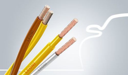 Cable eléctrico de alimentación - LEONI Mocar 125 P  - LEONI - de datos / a prueba de calor / para sensor