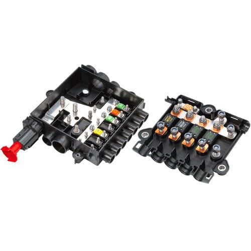 Cuadro eléctrico equipado - LEONI - modular / de metal / para disyuntor