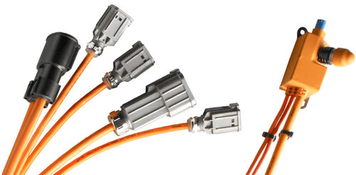 Cable eléctrico de alimentación - EDS - LEONI - híbrido / aislado / multifilar