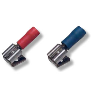 Terminal sin soldadura macho - 0111 series - Druseidt - hembra / plano / aislamiento PVC