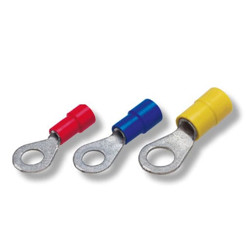 Terminal sin soldadura con ollao - 010 series - Druseidt - tubular / aislado / de cobre