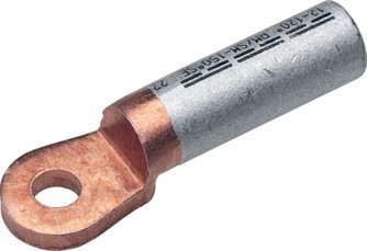 Terminal sin soldadura con ollao - 401 series - Druseidt - tubular / sin aislamiento eléctrico / de cobre