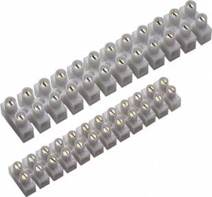 Bloque de conexión para barra colectora - 120 series - Druseidt - con tornillo / estándar
