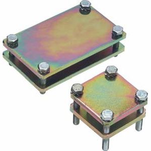 Soporte para electroducto - 0222 series - Druseidt - de metal