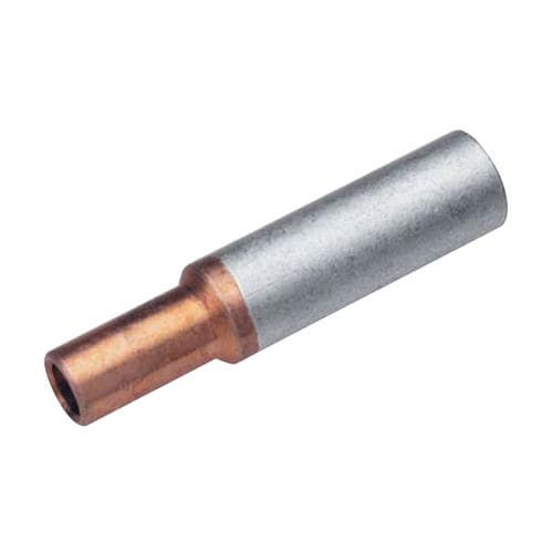 Terminal sin soldadura de compresión - 402 series - Druseidt - tubular / sin aislamiento eléctrico / bimetálico