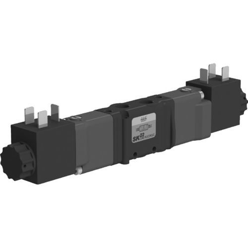 Distribuidor neumático de cajón - SK series - Waircom - accionado neumáticamente / de control asistido / de 3/2 vías