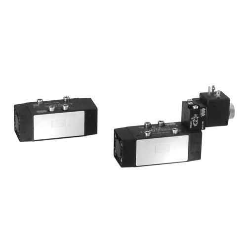 Distribuidor neumático de clapeta - UDS ISO series - Waircom - accionado neumáticamente / de control asistido / de 5/2 vías
