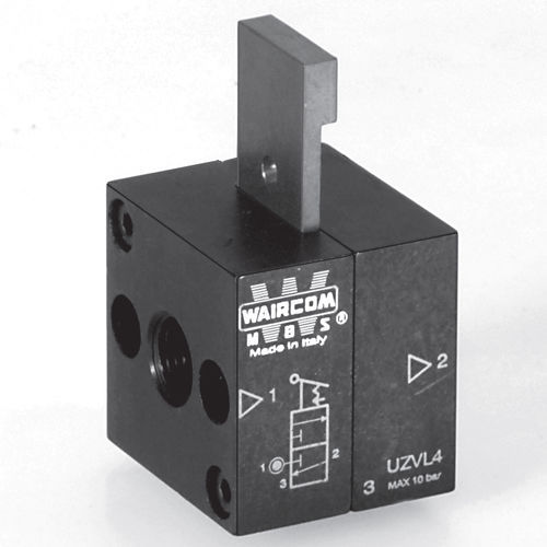 Válvula de cierre - UZVL series - Waircom - de corredera / manual / para aire comprimido