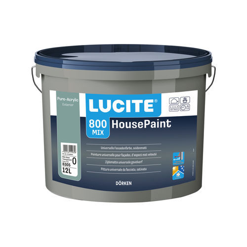Imprimación de fibra acrílica - LUCITE® 800 - DORKEN MKS - para yeso / para cemento / para hormigón