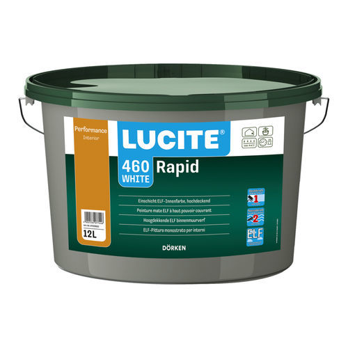 Imprimación para muro - LUCITE® 460 - DORKEN MKS - blanca / a prueba de abrasión