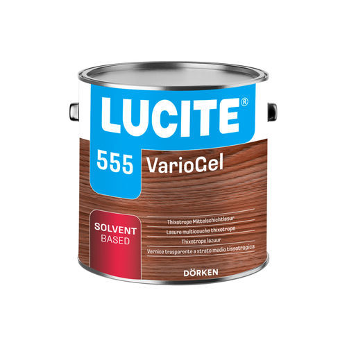 Imprimación de acabado - LUCITE® 555 - DORKEN MKS - transparente / de dos capas / gris cuarzo