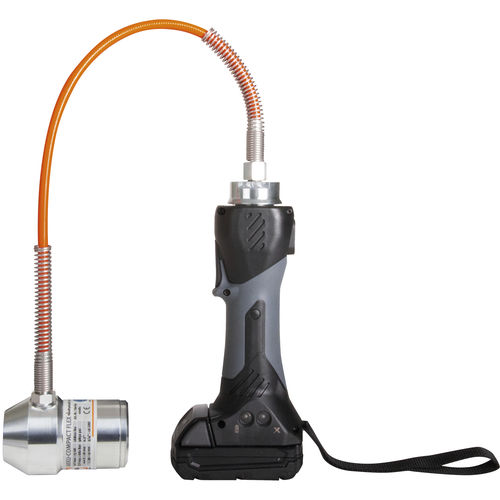 Punzonadora de mano - Akku-Compact Flex® - ALFRA GmbH - alimentada por batería / de chapa / de taladrado