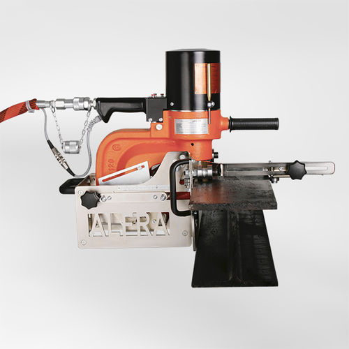 Punzonadora semiautomática - APS Go - ALFRA GmbH - hidráulica / de chapa / portátil