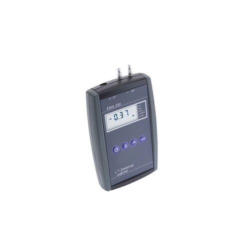 Manómetro diferencial - EMA 200 - halstrup-walcher GmbH - digital / de membrana / con salida analógica