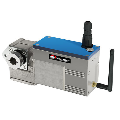 Servomotorreductor brushless - WCF series - Mini Motor SPA - de tornillo sin fin / angular / con eje hueco