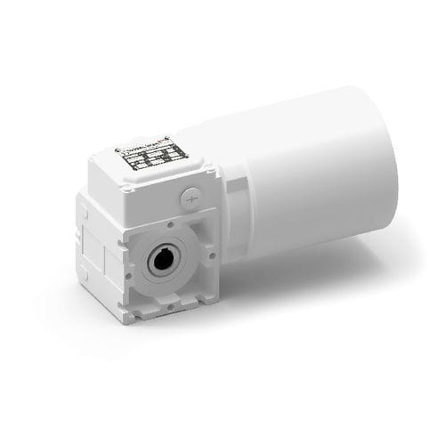 Motorreductor trifásico - XCF - Mini Motor SPA - asíncrono / de tornillo sin fin / angular