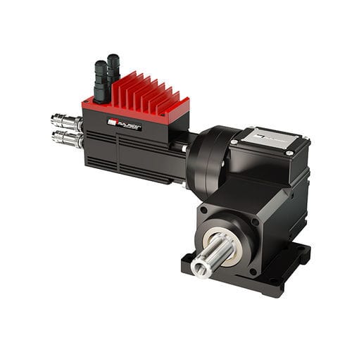 Servomotorreductor DC brushless - PCEDBS series - Mini Motor SPA - planetario / de tornillo sin fin / angular