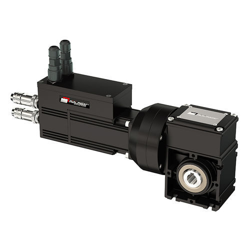 Servomotorreductor DC brushless - PCDBS-S3 - Mini Motor SPA - de servomotores / de tornillo sin fin / angular