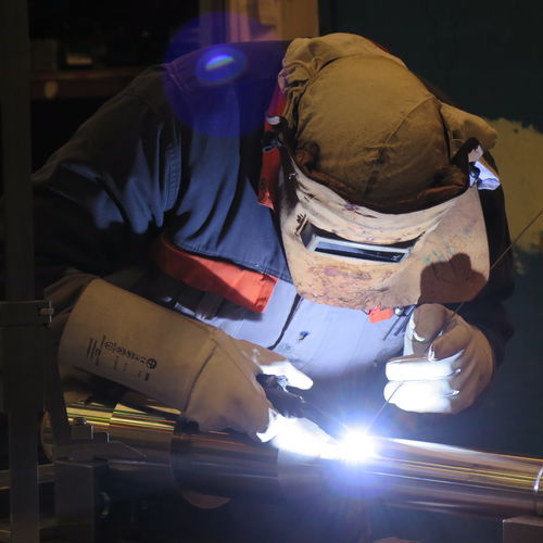 Soldadura MIG-MAG - MANOIR INDUSTRIES - acero / de acero inoxidable / para el sector de la construcción