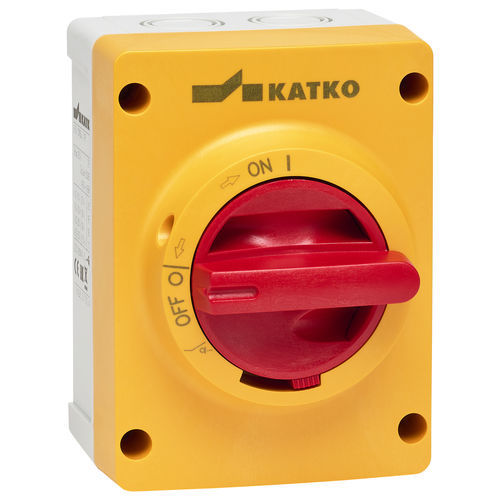 Interruptor seccionador de baja tensión - KEM 125 YR M2 - KATKO - unipolar / AC / cerrado
