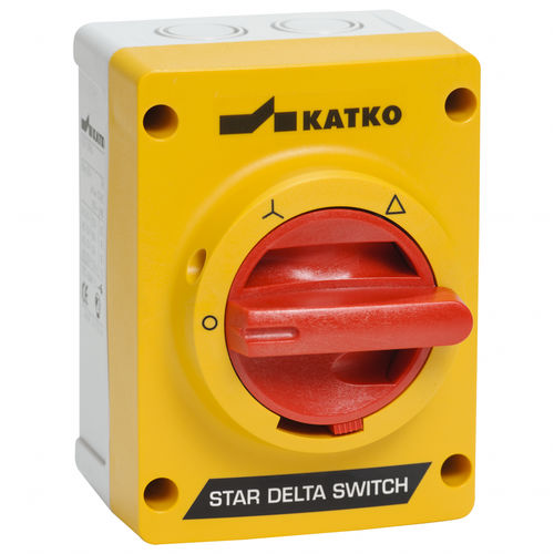 Interruptor estrella-triángulo - TKM 316TK YR M2 3XM25P - KATKO - de levas / 3 polos / IEC