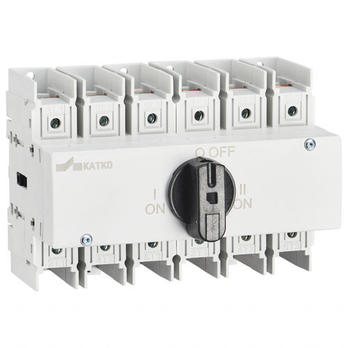 Conmutador inversor manual - KU 3100CO - KATKO - para riel DIN / 3 polos