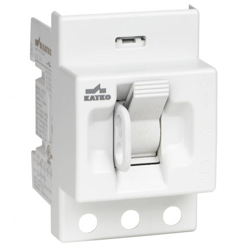 Interruptor basculante - KUE 380 KKUE - KATKO - 3 polos / en riel DIN / con contactos de plata