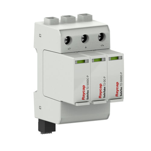 Protector de sobretensión de tipo 2 - SafeTec T2 1000DC - Raycap - tipo 4CA / de red eléctrica / multipolar