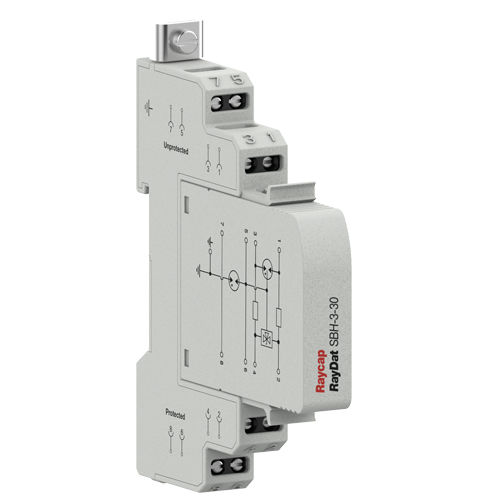 Protector de sobretensión para bus - RayDat SBH-3 - Raycap - modulable / con descarga de gas / en modo común