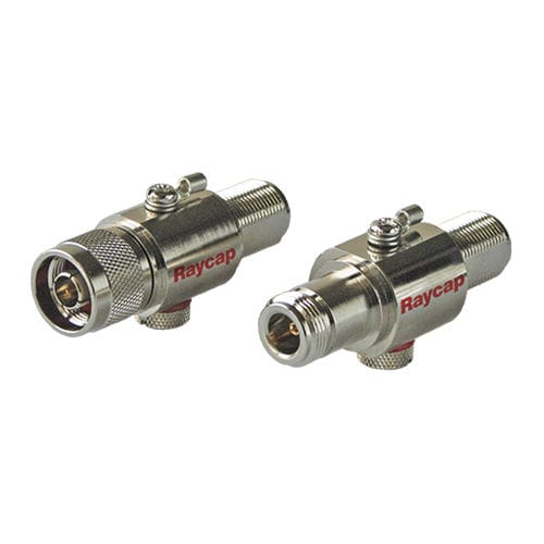 Protector de sobretensión para cable coaxial RF - RayDat CP N-6G - Raycap - alta frecuencia / BNC coaxial / en línea