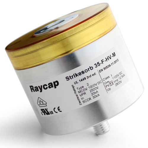 Protector de sobretensión de tipo 2 - Strikesorb 35 - Raycap - de tipo 1 / para equipamiento electrónico / para instalación fotovoltaica