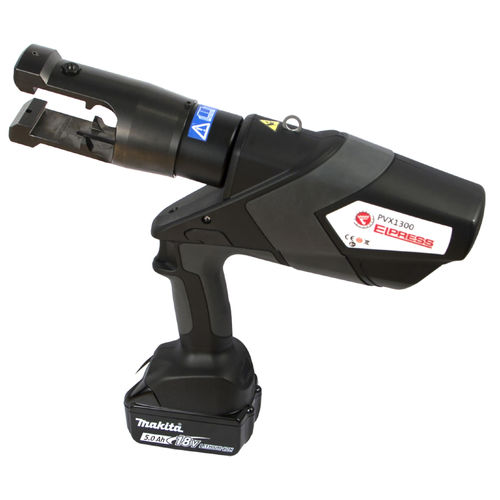 Herramienta de engaste electrohidráulica - V1300 - Elpress - para bornes de cables / con batería