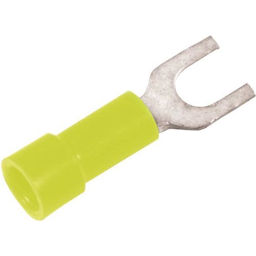 Terminal sin soldadura con horquilla - A0532G - Elpress - tubular / aislado / de cobre