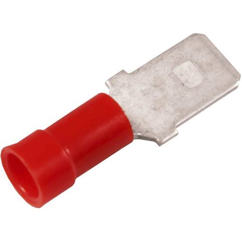 Terminal sin soldadura rectangular - A1507H - Elpress - tubular / aislado / de latón