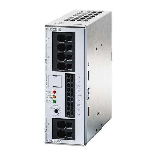 Ondulador UPS online - PC-0524-400-0 - Block Transformatoren-Elektronik - 24 V / IEC