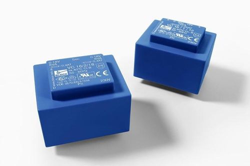 Transformador de potencia - VC series - Block Transformatoren-Elektronik - encapsulado / monofásico / para circuito impreso