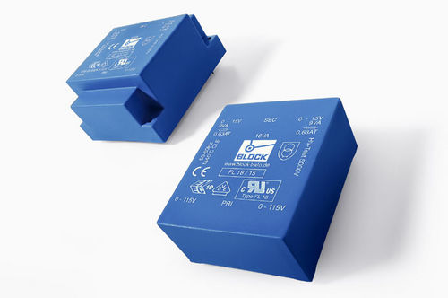 Transformador de potencia - FL series - Block Transformatoren-Elektronik - encapsulado en resina / monofásico / para circuito impreso